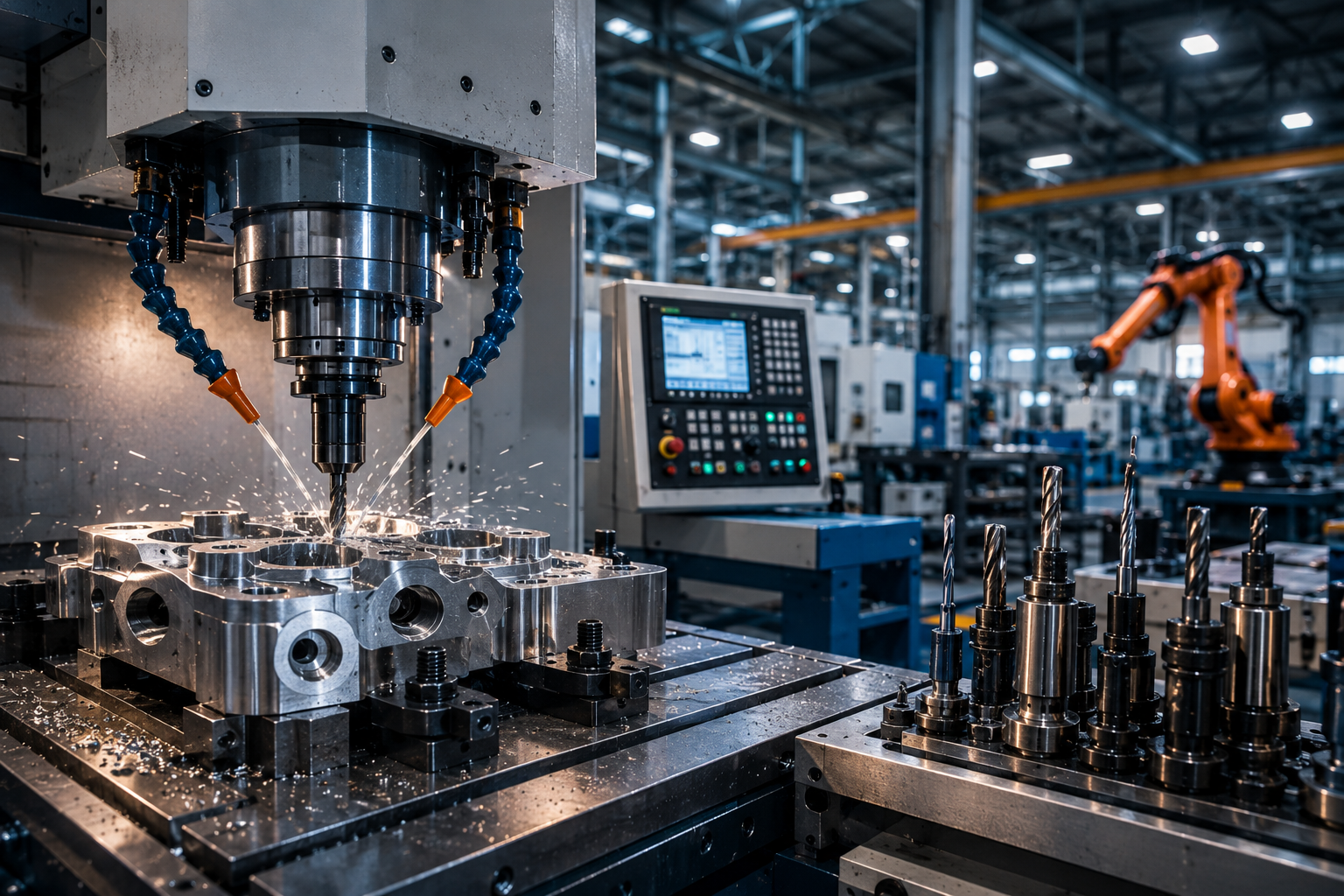 Precision manufacturing floor